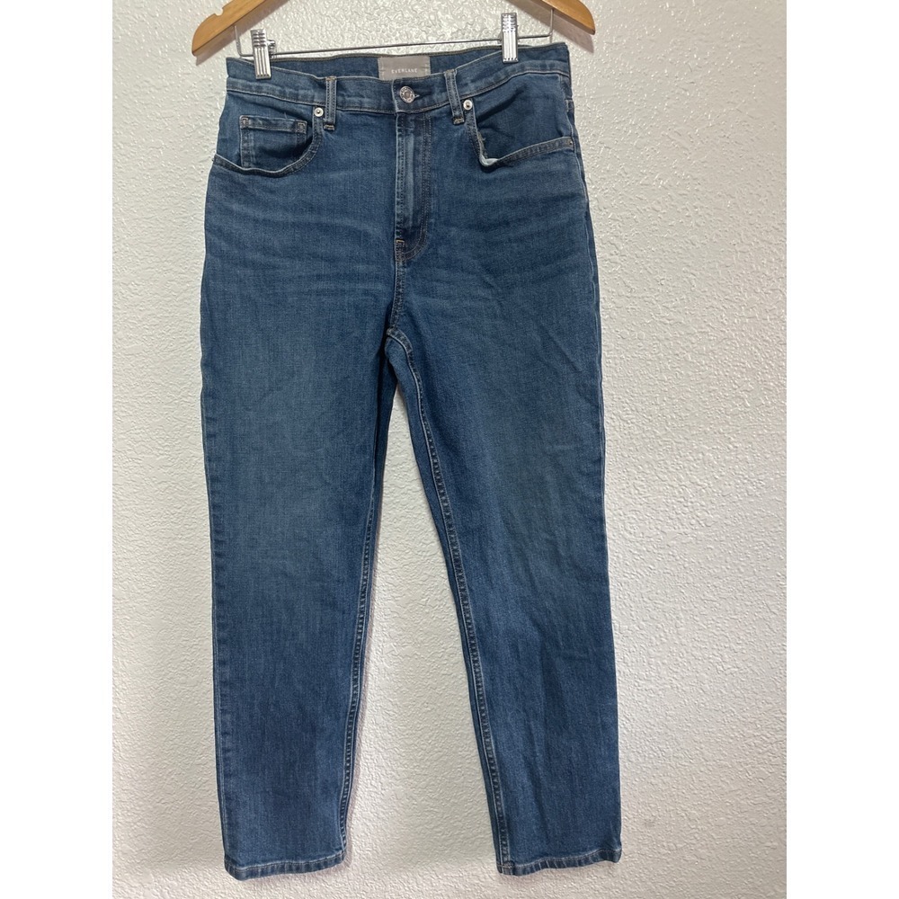Everlane Denim Jeans Size 29 Regular Blue Wash High Rise Casual